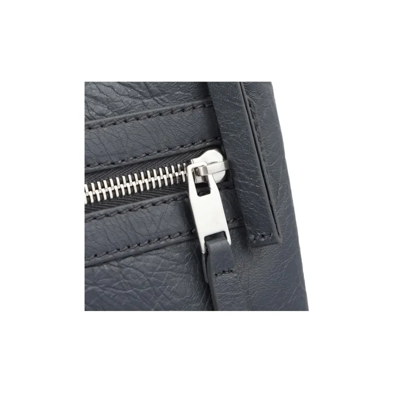 Balenciaga Sheepskin Clutch Regular Men's Dark Gray-3