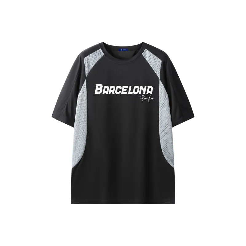 FCB ARCELONA T Shirts Unisex-4
