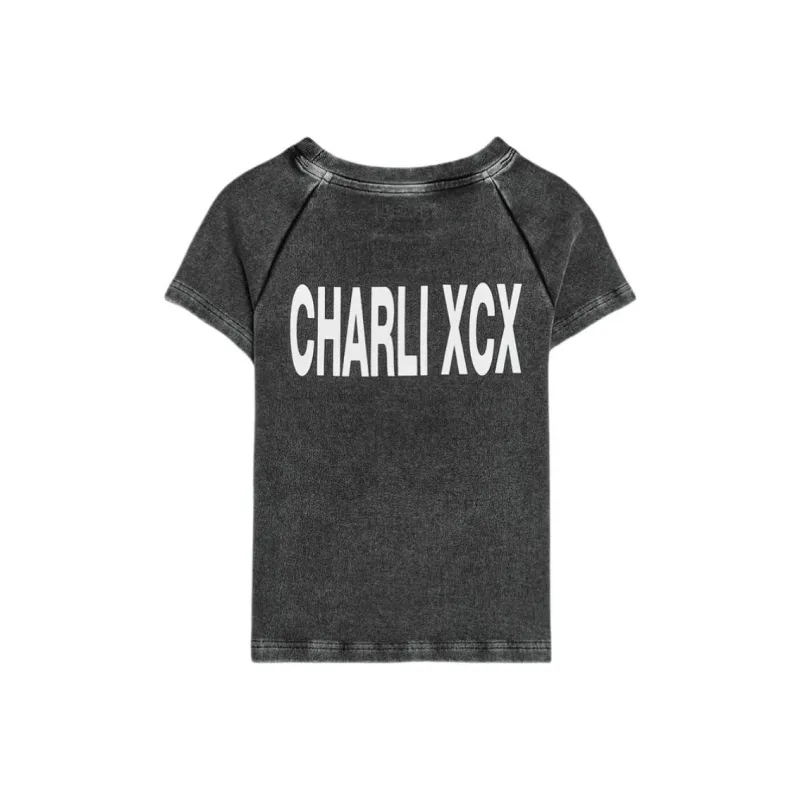 ZARA T Shirts Women's Coal Gray-1