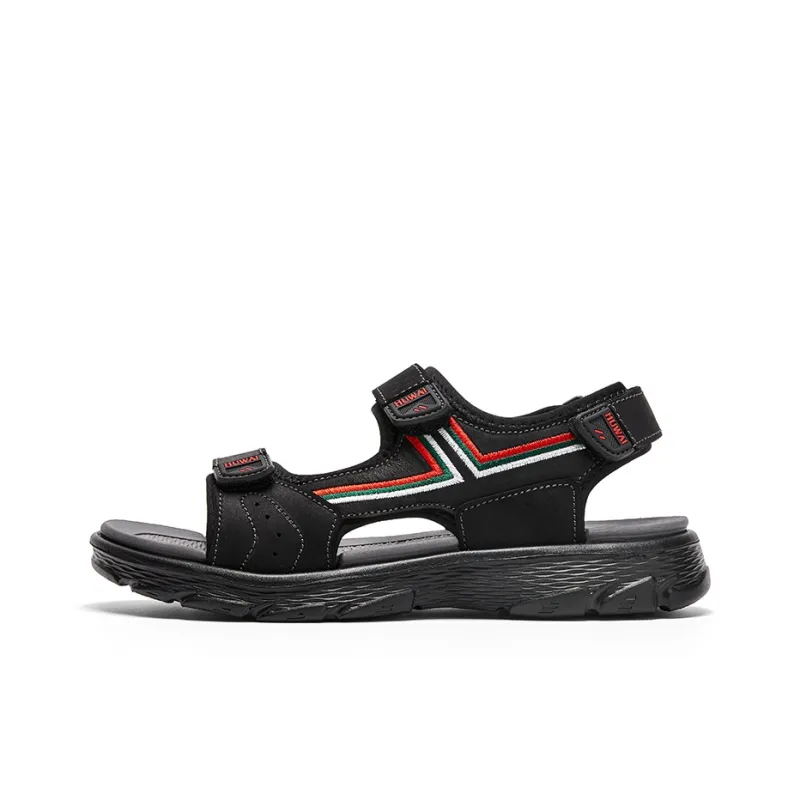 Frank Mully Beach Sandals Men's Black-0