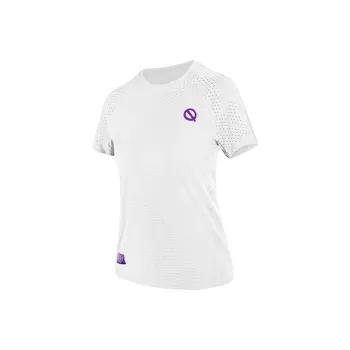 Qinkung T Shirt Women's Joyful White