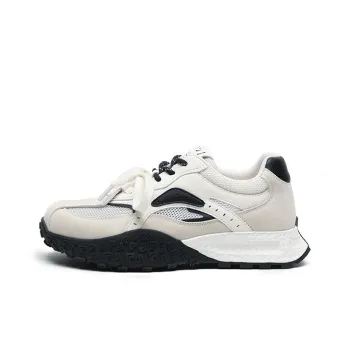 JOSINY Low Top Casual Shoes Women's Apricot Black