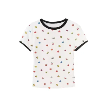 ABBY GODDESS T Shirts Women's White