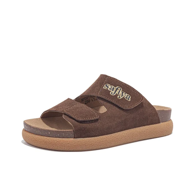 Safiya PU Polyurethane Abrasion Resistant Slide Slippers Women's-1