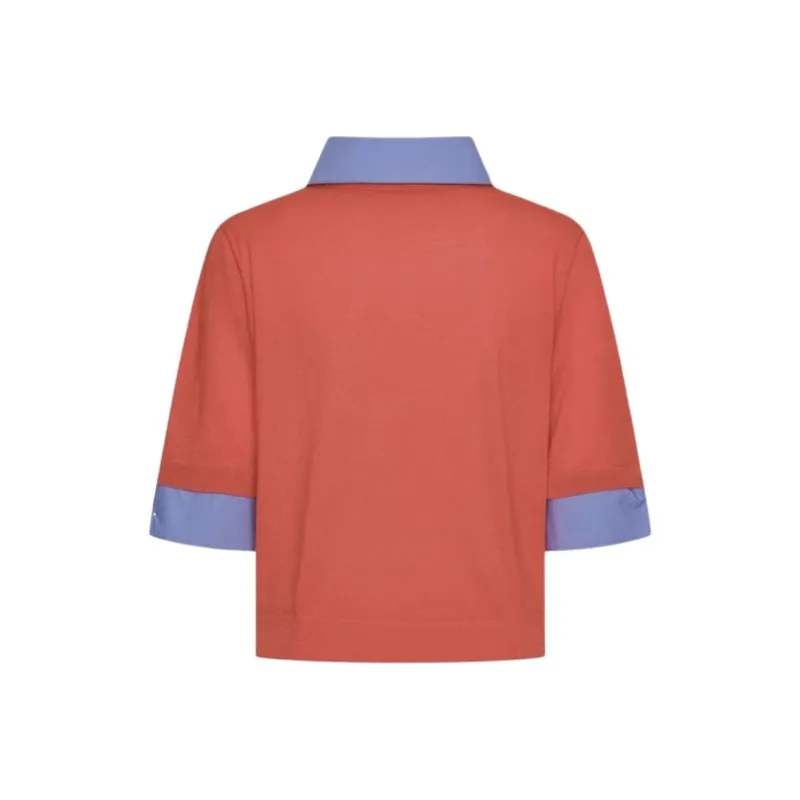 URBAN REVIVO T Shirts Women's Red-1