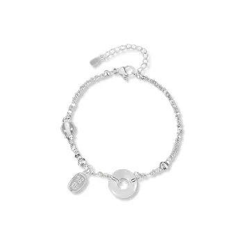 LuluCanaan Glass Cat Eye Bracelets Women's