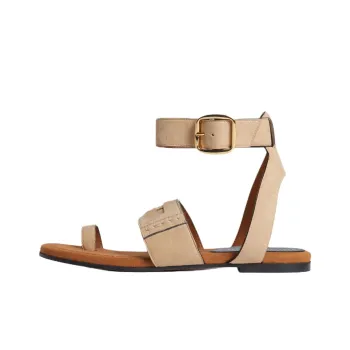 Stella McCartney Gaia One Strap Sandals Women's Beige