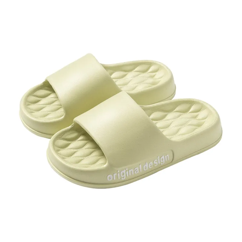 MINISO Squashy And Bouncy Feeling Summer Men's Sports Slippers EVA Fashion Trend Platform Beach, Home Slippers-1