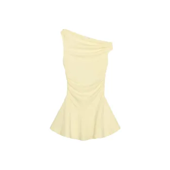 ZARA Sleeveless Dresses Women's Butter