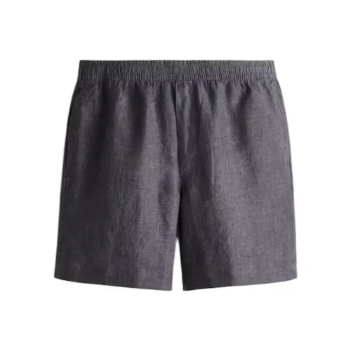 H&M Casual Shorts Men Gray