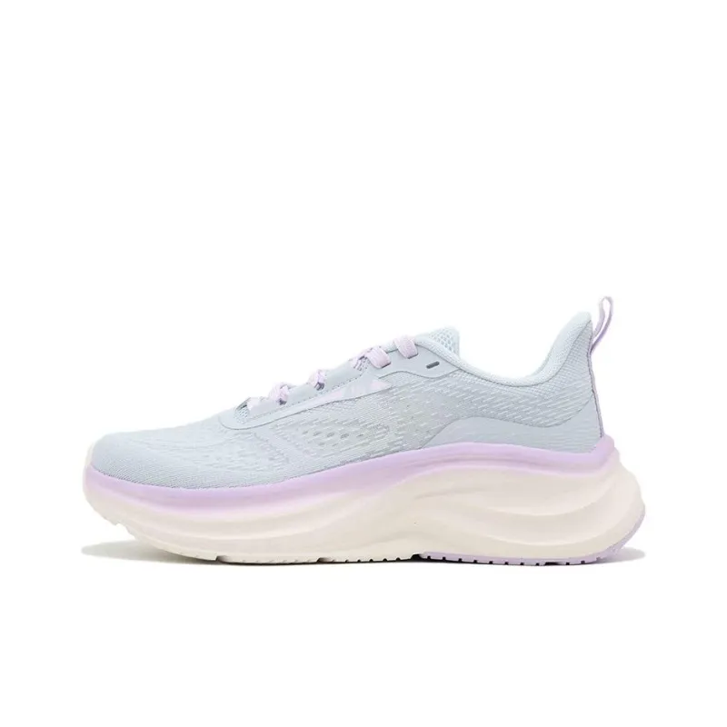 361° Abrasion Resistant Slip Resistant Low Top Casual Running Shoes Women's Blue Purple Beige-0