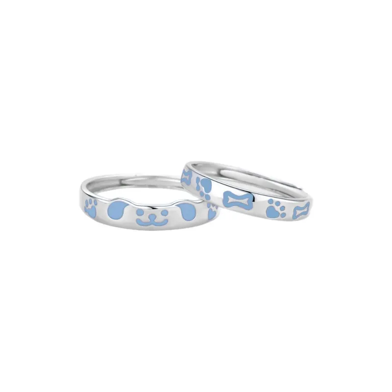 CHINA GOLD 999 Fine Silver Rings Unisex-0