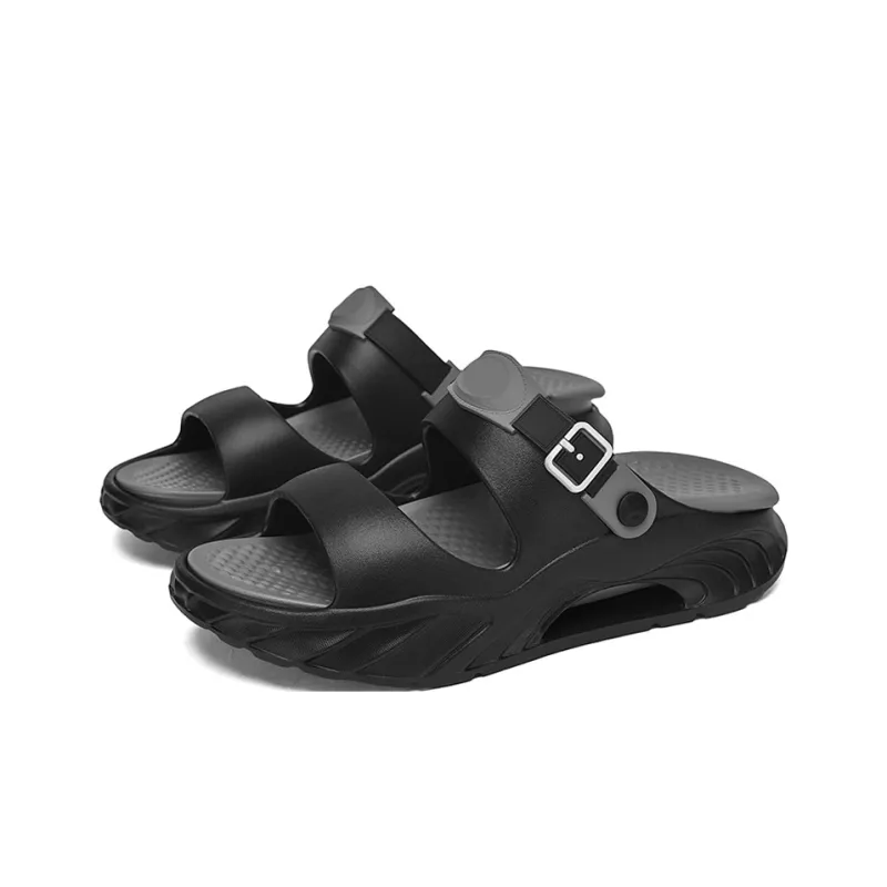 OUGLEMEN Quiet Slip Resistant Odor Resistant Abrasion Resistant Slide Slippers Unisex Box-3