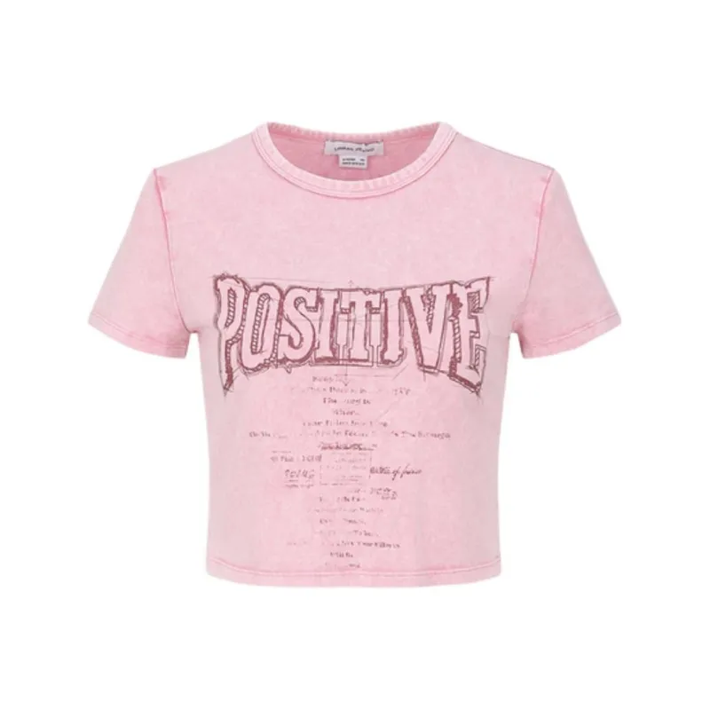 URBAN REVIVO T Shirts Women's Light Pink-0