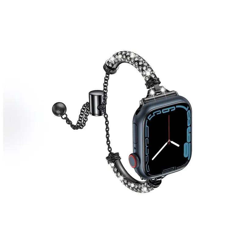 KVZUVUU Apple Compatibility Watch Band Metal-8