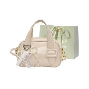 JIANGLIDA PU Bowling Bag, Handbag Regular Women's Multicolor