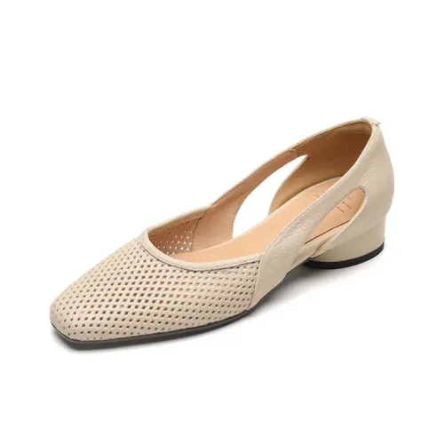 Zomila Casual Single Shoes Women's Ivory
