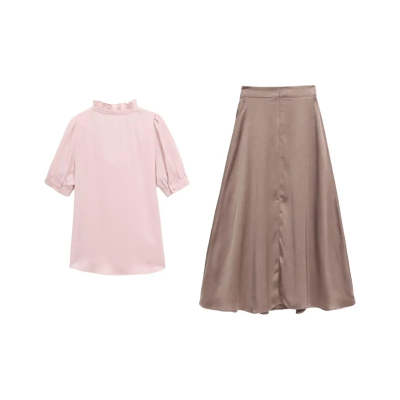 TEME Two Piece Skirt Sets Women's-4