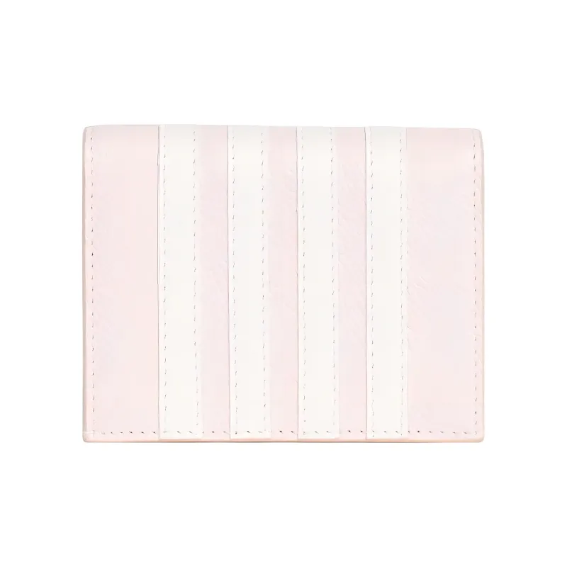 THOM BROWNE 4 Bar Tripe Embellished Cardholder-0