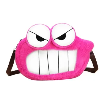 Spiritual Creations Crayon Shin Chan Collaboration Polyester Backpack Unisex Rose Red
