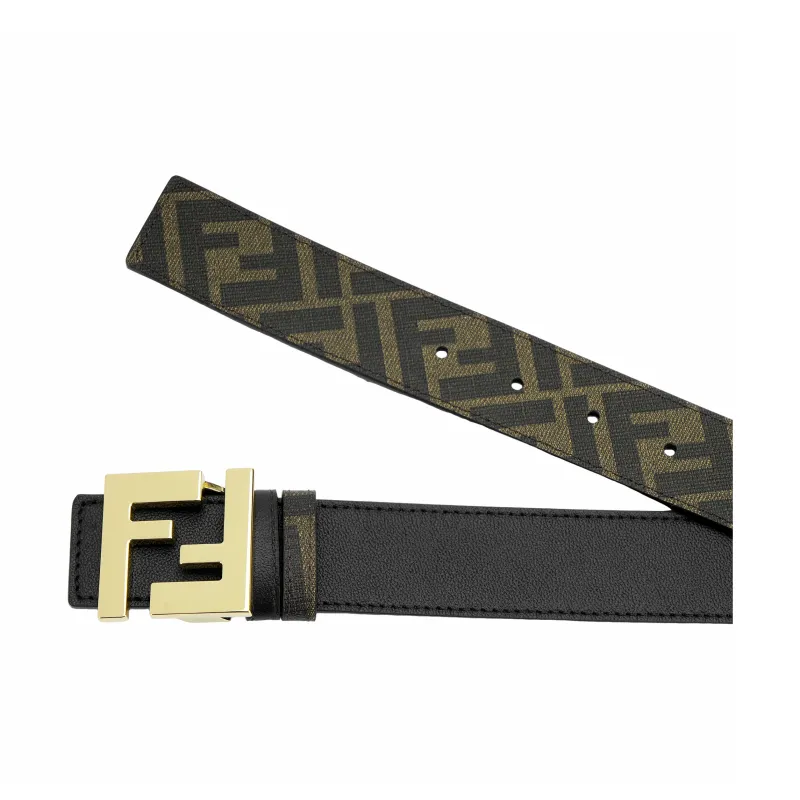 FENDI Ff Motif Reversible Buckle Belt-3