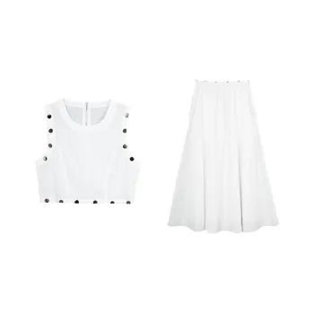 PLANE DRIFT Two Piece Skirt Sets Women's