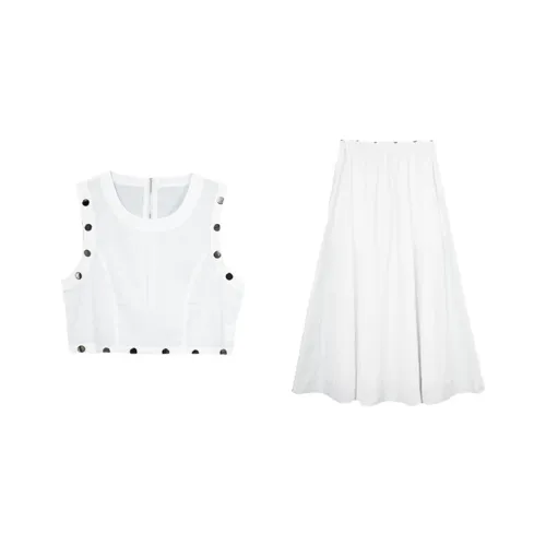 PLANE DRIFT Two Piece Skirt Sets Women's