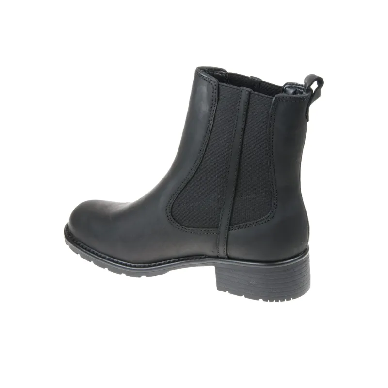 Clarks Orinoco Club Short Chelsea Boots Women's Black-1