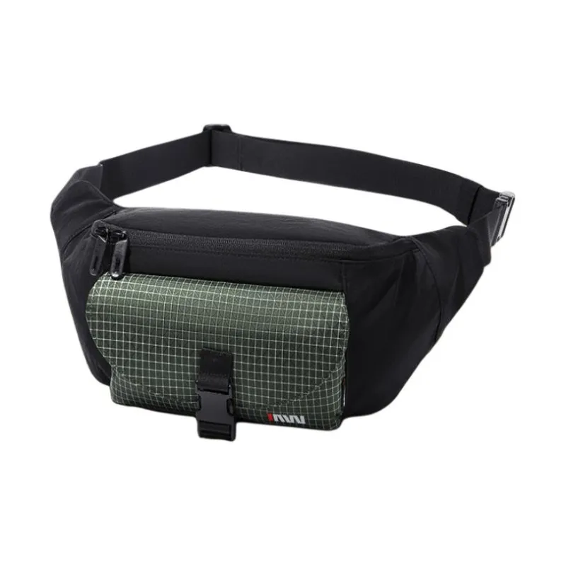 SEPTWOLVES Fabric Fanny Pack Trumpets Unisex Army Green-1