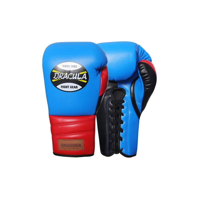 MUAYTHAI DRACULA Boxing Glove Adults Saddle Puff+Latex Mixed Liner Sanda Fighting Training Competition-7