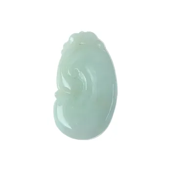 South Asia Bean Type Jadeite Pendants Unisex
