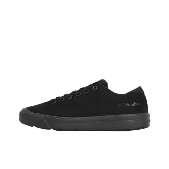 Columbia HAWTHORNE RAIN Anti Slip Wear Resistant Low Top Casual Shoes Unisex Black