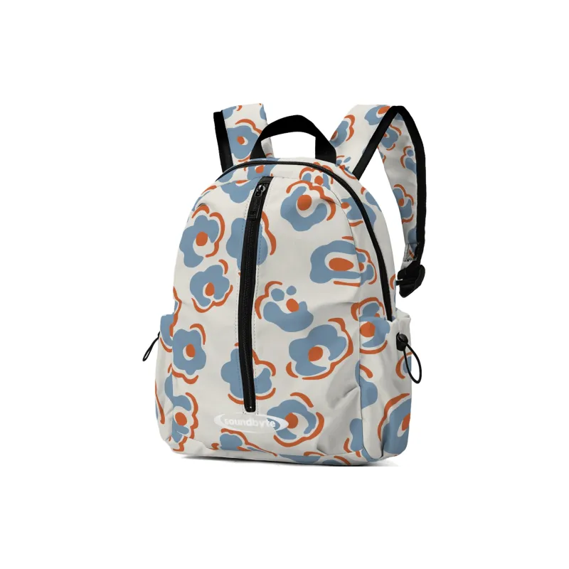 DRACONITE Polyester Backpack Regular Unisex Ecru-1