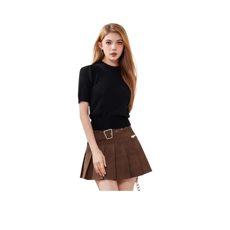 FAWENXIANGZI Knitwear Women's Black-0