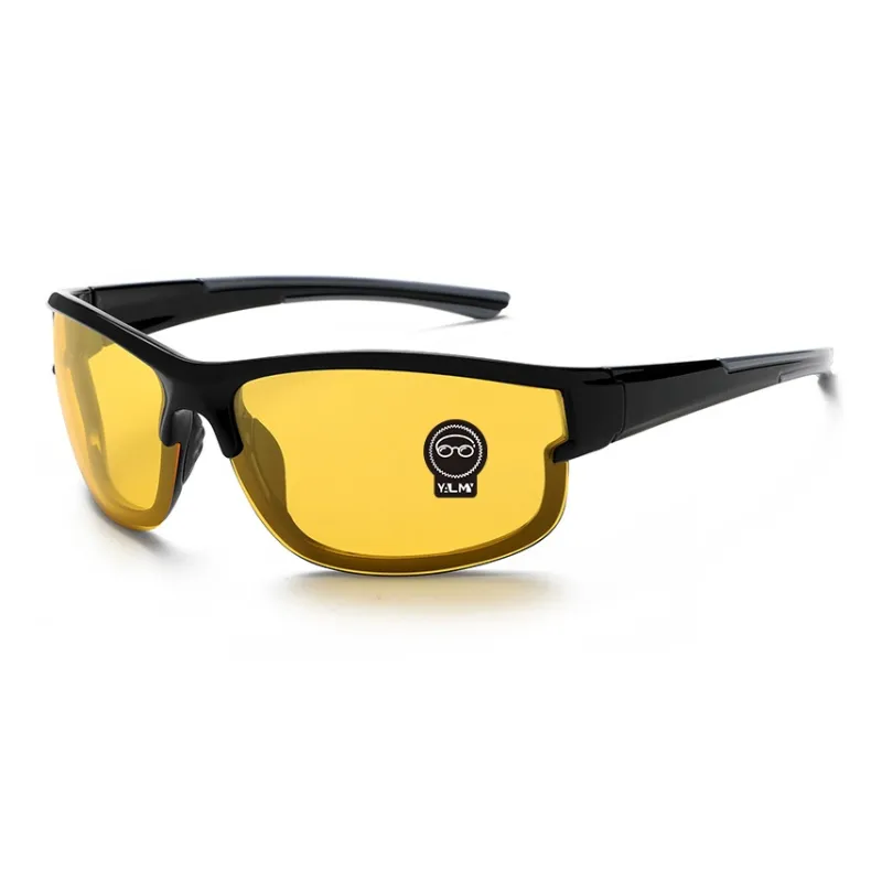 YALMY TR/Memory Plastic Irregular Shape Sunglasses Men's-8