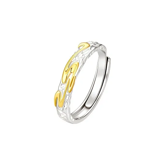 UTD 925 Sterling Silver Rings Unisex-3