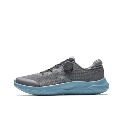 CHAOJIANTA Breathable And Lightweight Low Top Casual Running Shoes Men's Gray