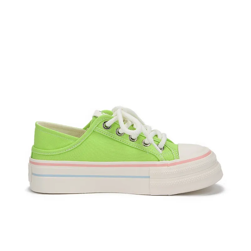 Yobn Slip Resistant And Breathable Low Top Skateboard Shoes Women's-6