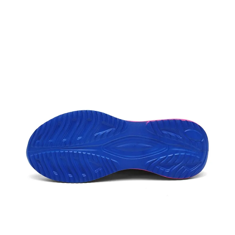 WARRIOR Running Shoes Men Low Top White/Blue/Purple-4