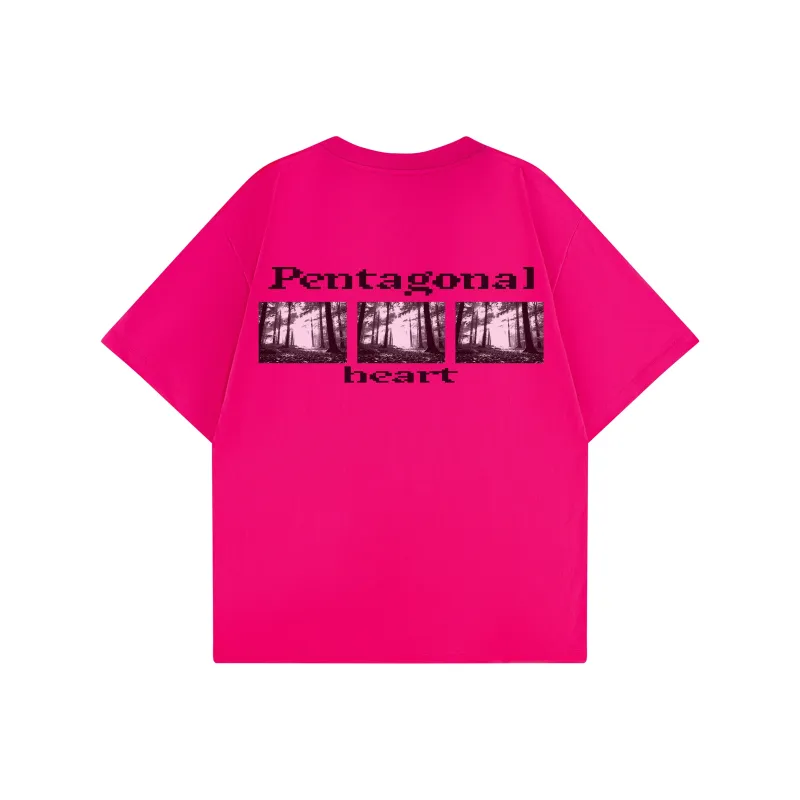 PENTAGONAL HEART T Shirt Unisex-25