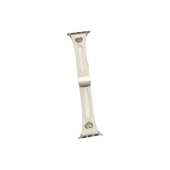 KVZUVUU Apple Compatibility Watch Band Cowhide Leather Material