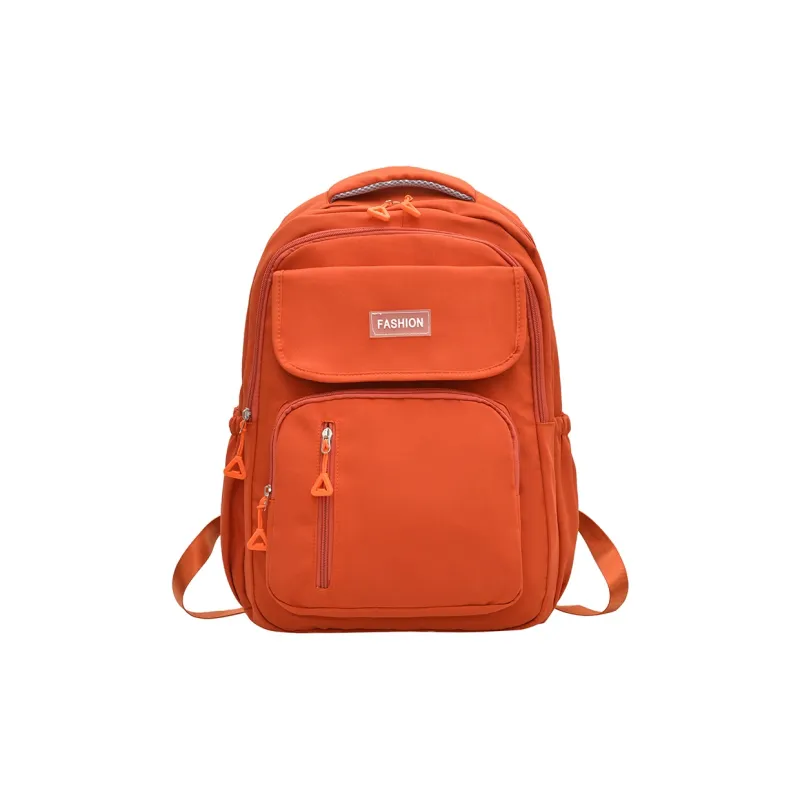 GEERDUN Nylon Fabric Backpack Unisex Multicolor-5