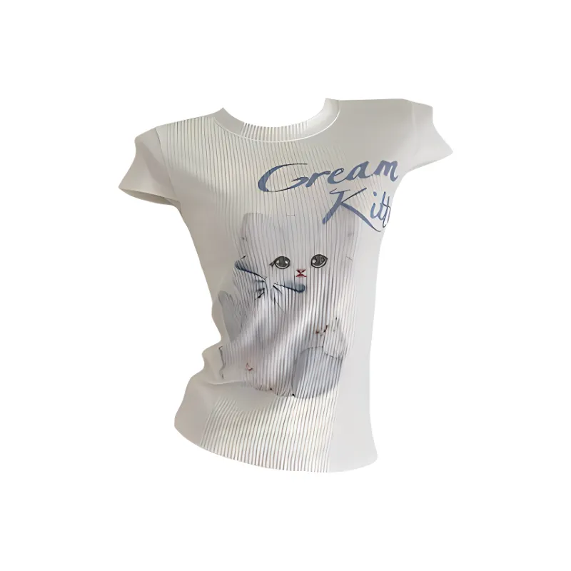 ABBY GODDESS T Shirts Women's White-0