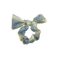 Elegance Ladylike Vintage Square Hair Tie 1 Pc (Blue)