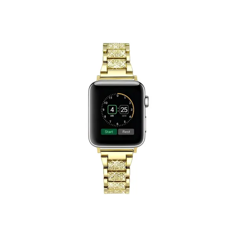 KVZUVUU Apple Compatibility Watch Band Metal-6