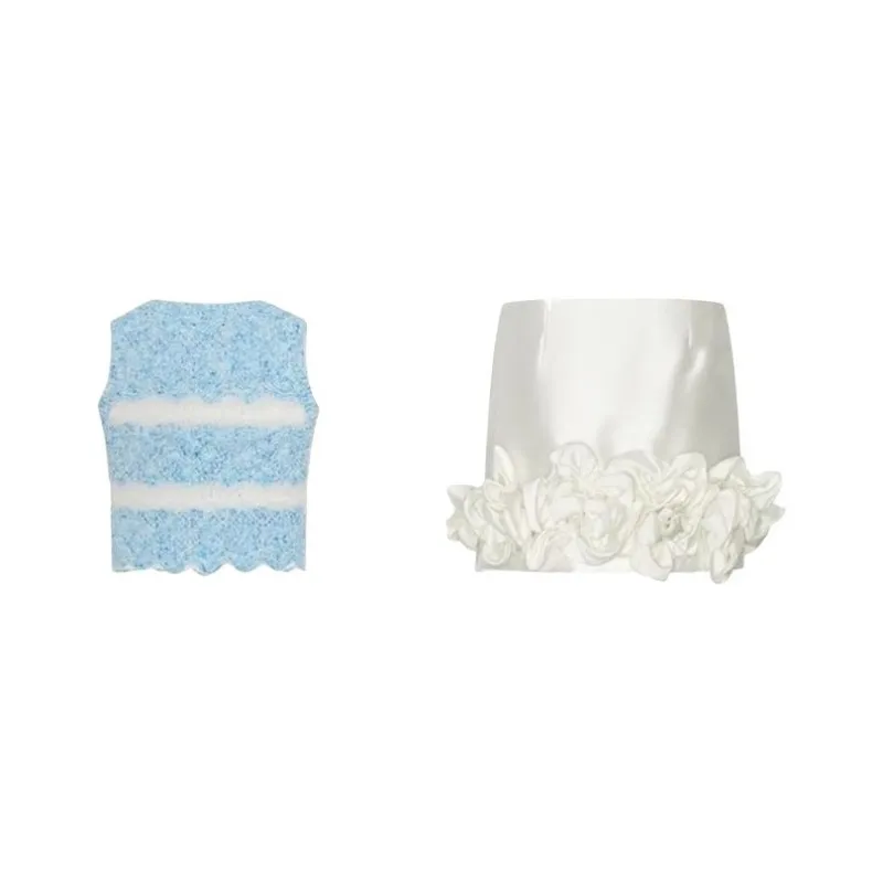 PLANE DRIFT Two Piece Skirt Sets Women's-1