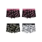 4 Pack (Black Red+Black Red+Black Gold+Gray)