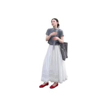 Mu Xiao Xin Two Piece Skirt Sets Women's