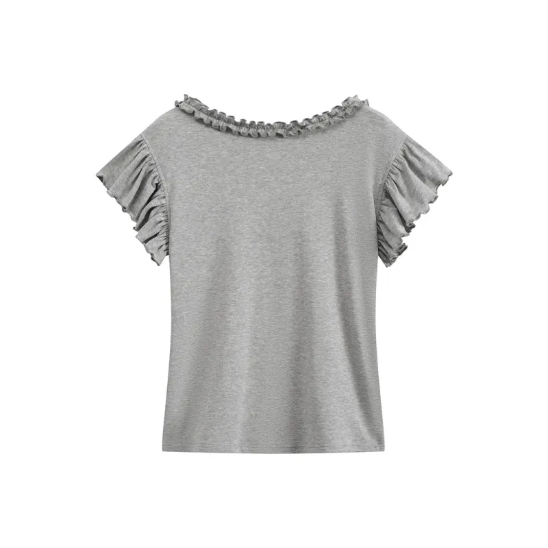 HANDAIWEI T Shirts Women's-4