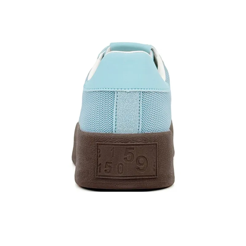La Chapelle Low Top Skateboard Shoes Women's Blue-5